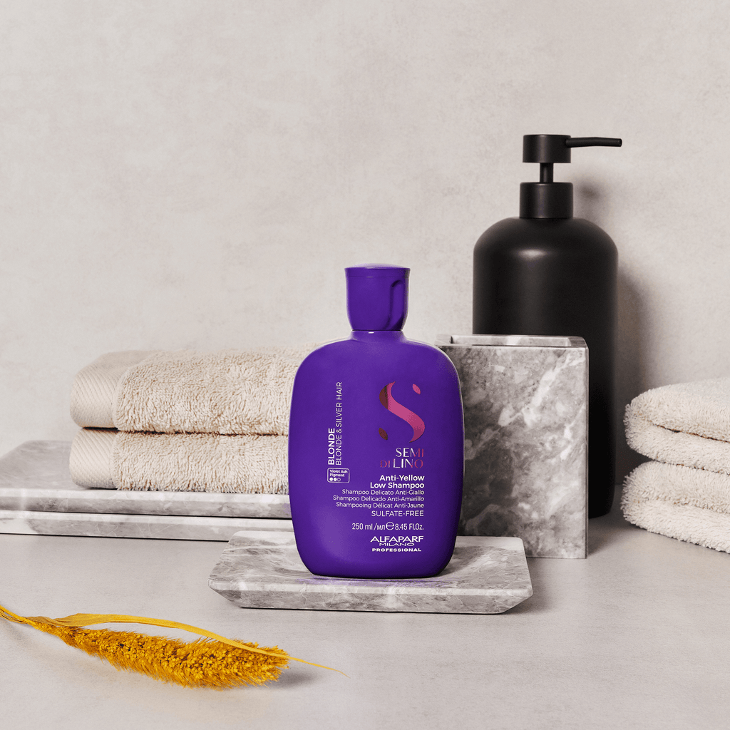 Alfaparf Semi Di Lino Blonde Anti-Yellow Shampoo 250ml