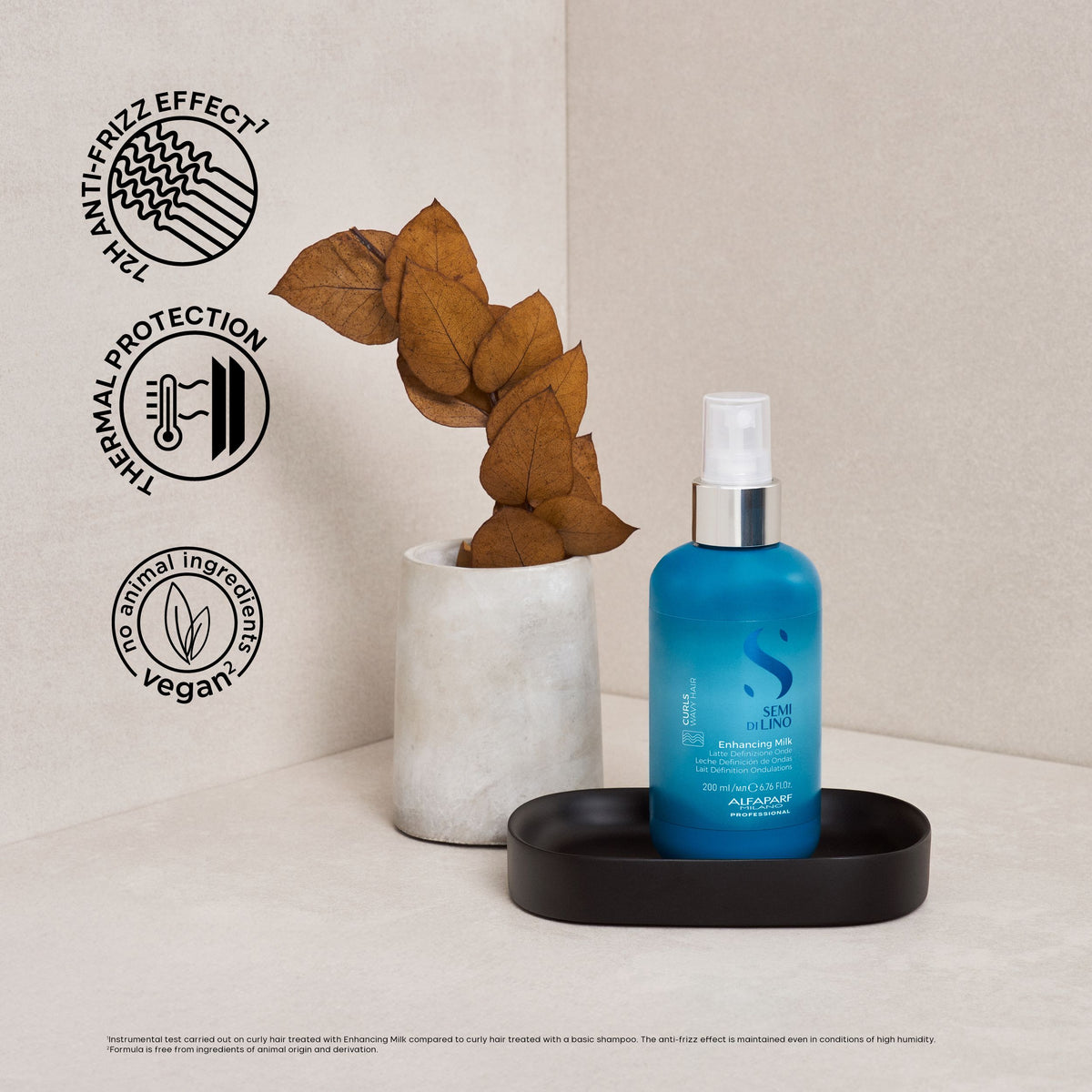 Alfaparf Semi Di Lino Curls Enchancing Milk 200ml