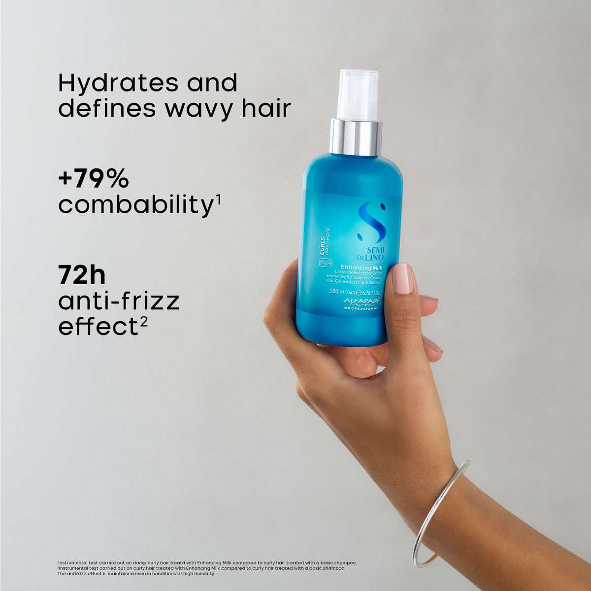 Alfaparf Semi Di Lino Curls Enchancing Milk 200ml